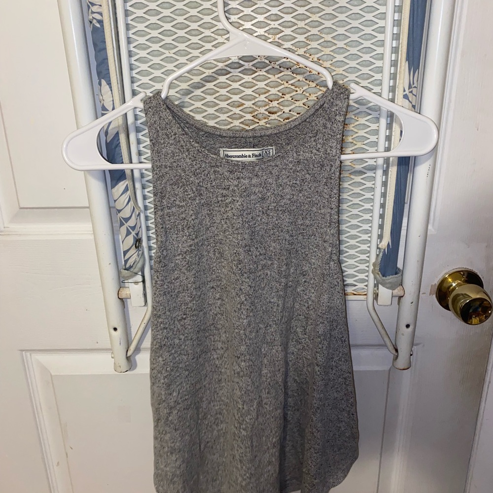 XS Abercrombie & Fitch Grey Tank Top